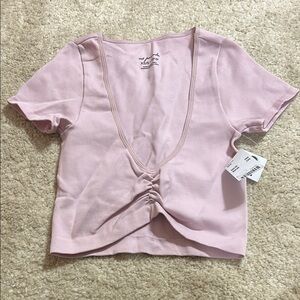 Out from under seamless ruched crop top